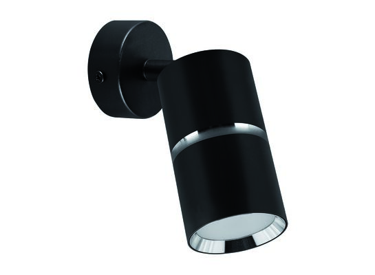 Oprawa ścienno-sufitowa dior SPT GU10 black/chrome strühm