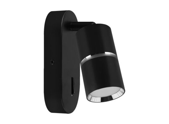 Oprawa dekoracyjna dior WLL GU10 black/chrome strühm