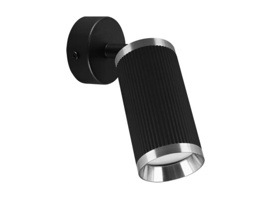 Oprawa ścienno-sufitowa FRIDA SPT GU10 black/chrome strühm