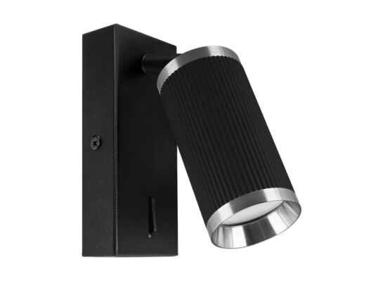 Oprawa dekoracyjna FRIDA  WLL GU10 black/chrome strühm