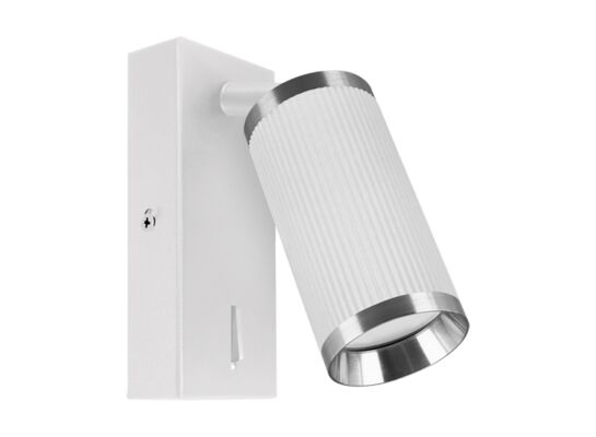 Oprawa dekoracyjna FRIDA  WLL GU10  white/chrome strühm