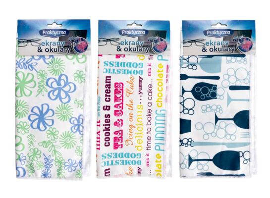 Ścierka z mikrofibry do ekranów lcd