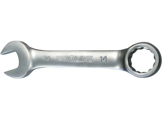 Klucz oczkowo-płaski krótki 9 mm PROLINE