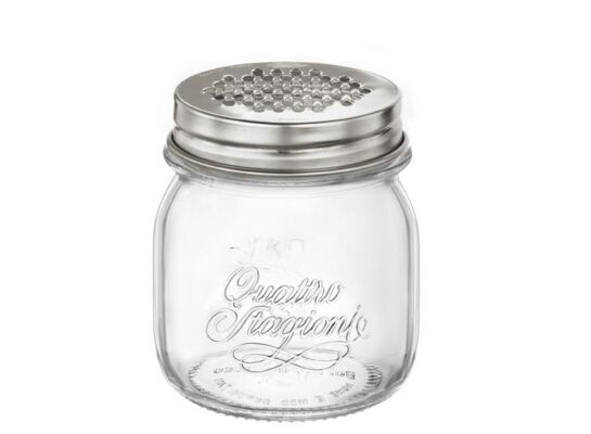 Słoik quattro stagoni genietti z nakrętką tarka 250 ml bormioli