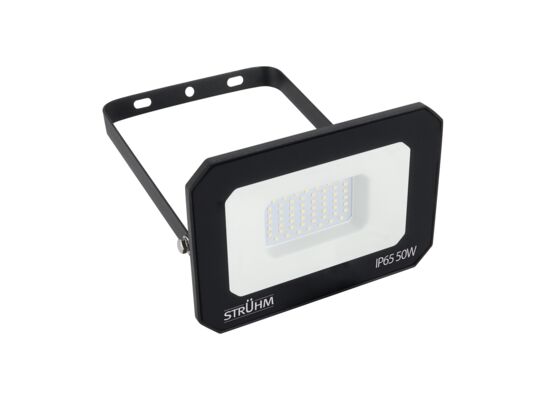 Naświetlacz ASTON LED 50 W black neutralna biel NW strühm