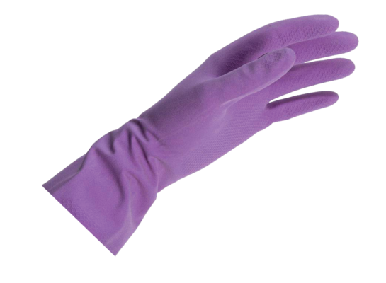 Rękawice lateksowe 2 sztuki viola M