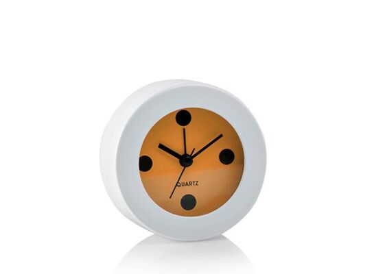 Budzik Punkto 9 x 4,5 cm pomarańczowy