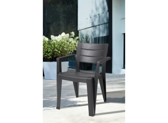 Krzesło ogrodowe Julie grafit