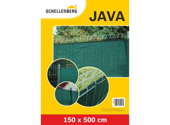 Osłona ogrodzeniowa Java 1,5 x 5 m