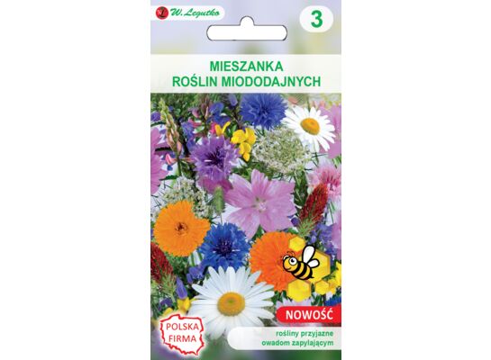 Mieszanka roślin miododajnych