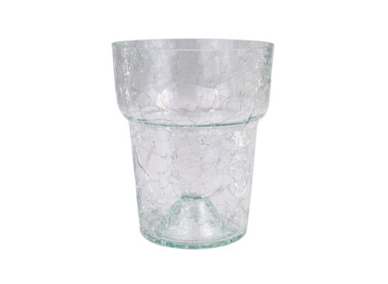 Osłonka szklana storczyk KRAKLA RANT 13,5cm transparentny