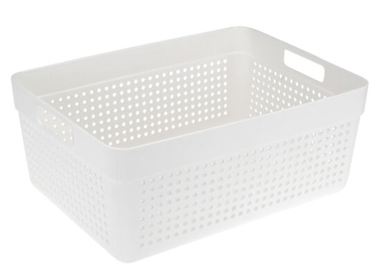 Organizer Terra 32,5 x 23,5 x 14 cm 10 l biały