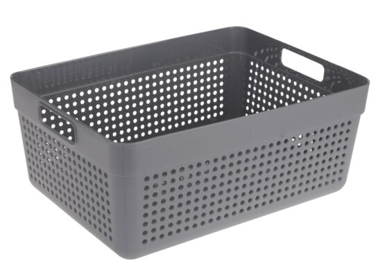 Organizer Terra 32,5 x 23,5 x 14 cm 10 l szary