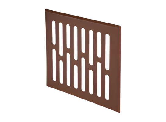 Osłona wentylacyjna 14x14 MS brązowy