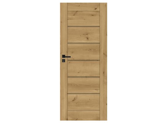 Drzwi wewnętrzne Chicago 80P Dąb Górski Slim pełne