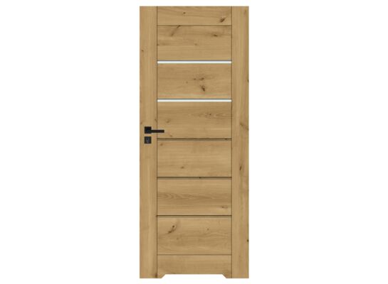 Drzwi wewnętrzne Chicago 70P Dąb Górski Slim podcięcie