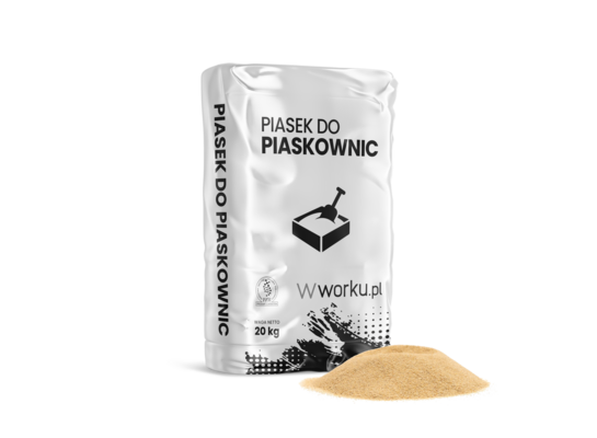 Piasek do piaskownic 20 kg