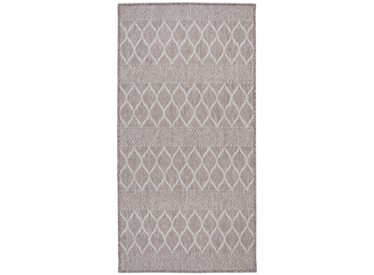 Dywan Express New Outdoor 60 x 100 cm plecionka szary