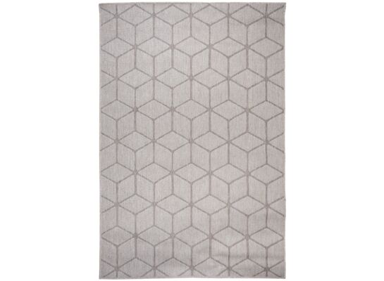 Dywan Express New Outdoor 160 x 220 cm heksagon szary