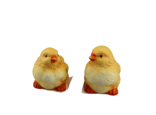 Figura ceramiczna kurczaczek 5,5 x 6,5 x 7,5 cm mix