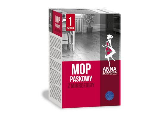 Mop paskowy z mikrofibry Anna Zaradna