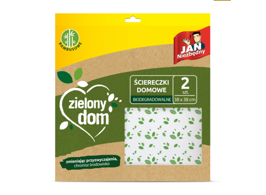 Ściereczka domowa biodegradowalna Jan Niezbędny 2 sztuki