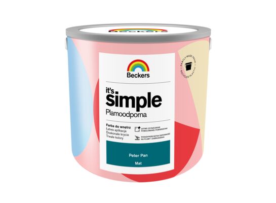 Farba plamoodporna IT'S SIMPLE Peter Pan 2,5 l Beckers