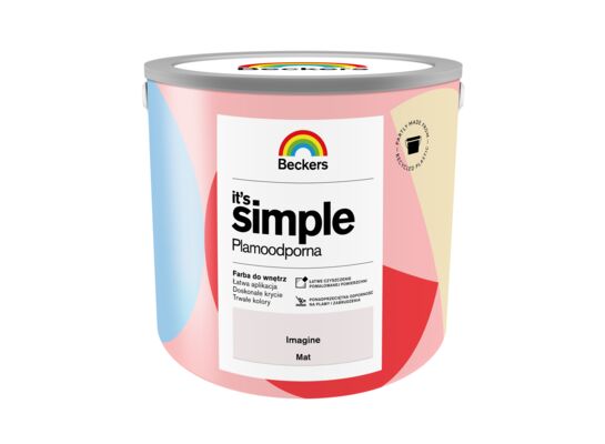 Farba plamoodporna IT'S SIMPLE Imagine 2,5 l Beckers