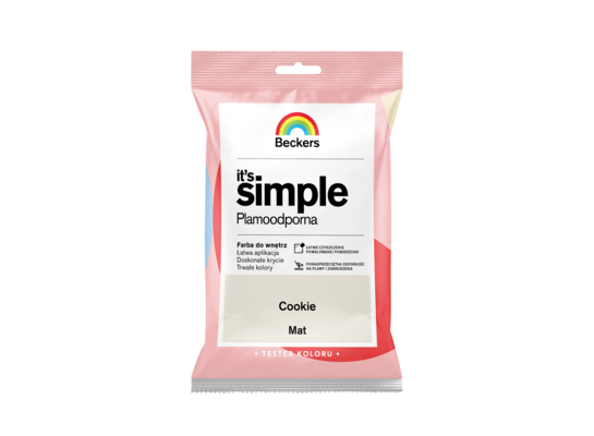 Farba plamoodporna IT'S SIMPLE Tester Cookie Beckers