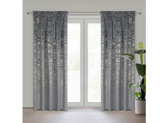 Zasłona gotowa Doris 140 x 270 cm grafitowy