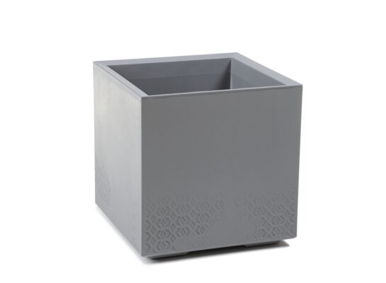 Kwietnik KARO Eco 40 x 40 x 40 cm beton szary