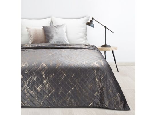 Narzuta Luiz 170 x 210 szaro-złoty