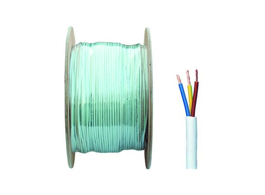 Przewód OMY 300 V 3 x 1,0 1 mb Biały AKS Zielonka