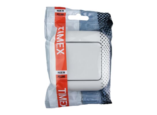 Łącznik pojedynczy WP-1T-b biały