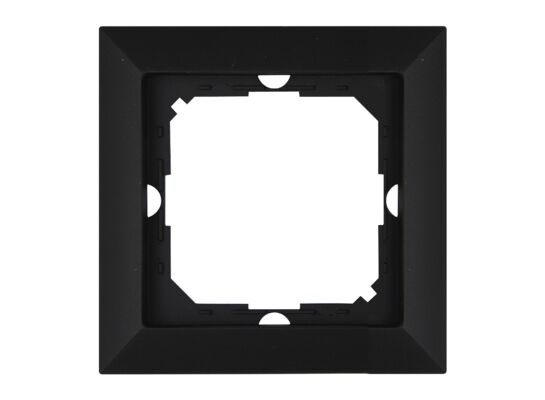 Ramka pojedyncza perła Ra-1P czarny mat