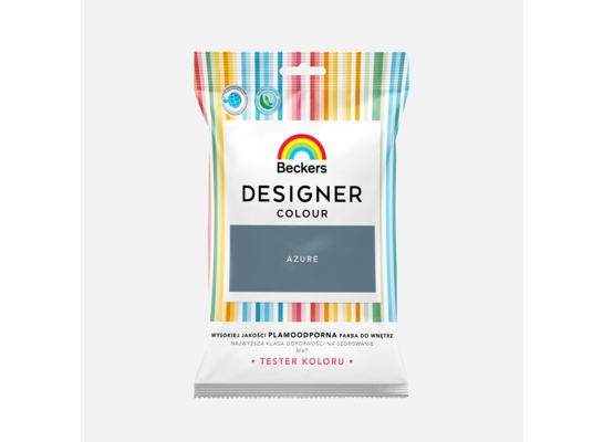 Farba lateksowa Beckers Designer Colour TESTER Azure 0,05 l