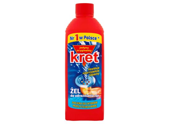 Żel do udrożniania rur 500 g KRET