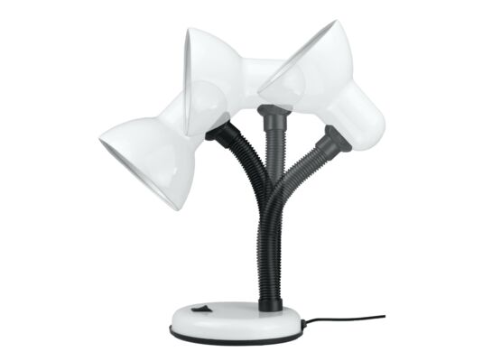 Lampka biurkowa E27 biały 230 V
