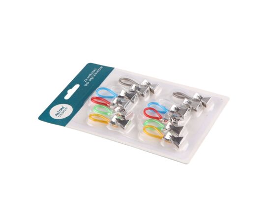 Zawieszki do ręczników 12 szt mix kolorów