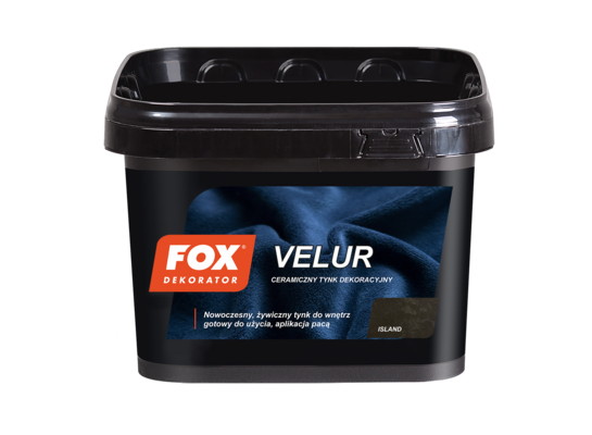 Tynk żywiczny Velur 002 island 5 kg FOX Dekorator