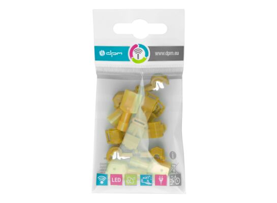 Szybkozłączka zaciskane rozgałęźne T 4 - 6 mm 15 A 5 sztuk