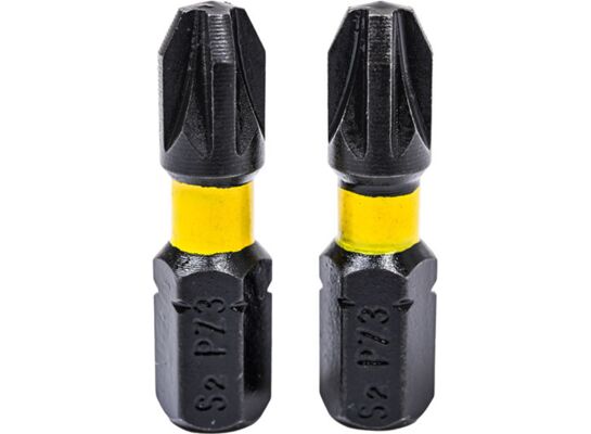 Końcówki wkrętakowe udarowe krzyżowe PZ2 x 50 mm, 2 szt.