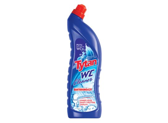 Płyn do mycia WC Tytan max bakteriobójczy niebieski 1,2 kg