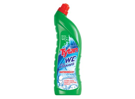 Płyn do mycia WC Tytan max bakteriobójczy zielony 1,2 kg