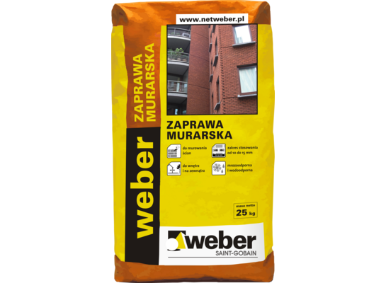 Zaprawa murarska 25 kg WEBER
