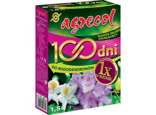 Nawóz 100 dni do rododendronów i hortensji 1,5 kg Agrecol