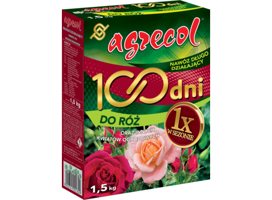 Nawóz 100 dni do róż 1,5 kg Agrecol