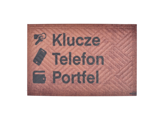 Wycieraczka materiałowa 40 x 60 cm 0479