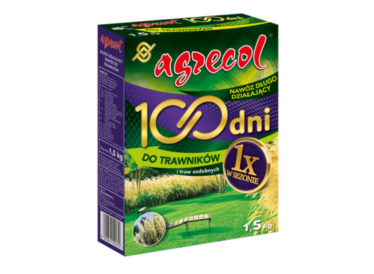 Nawóz 100 dni do trawników 1,5 kg Agrecol