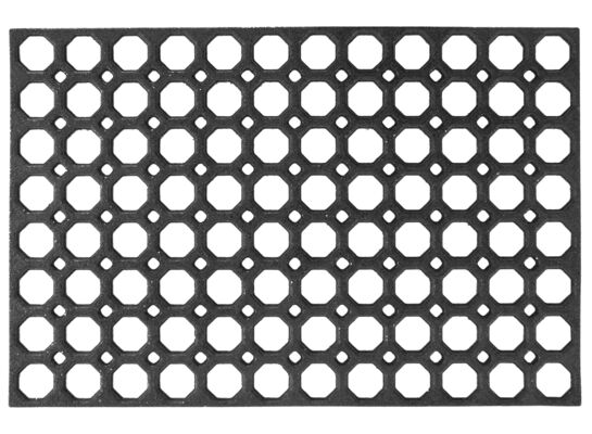 Wycieraczka Honey Comb 40 x 60 cm czarna